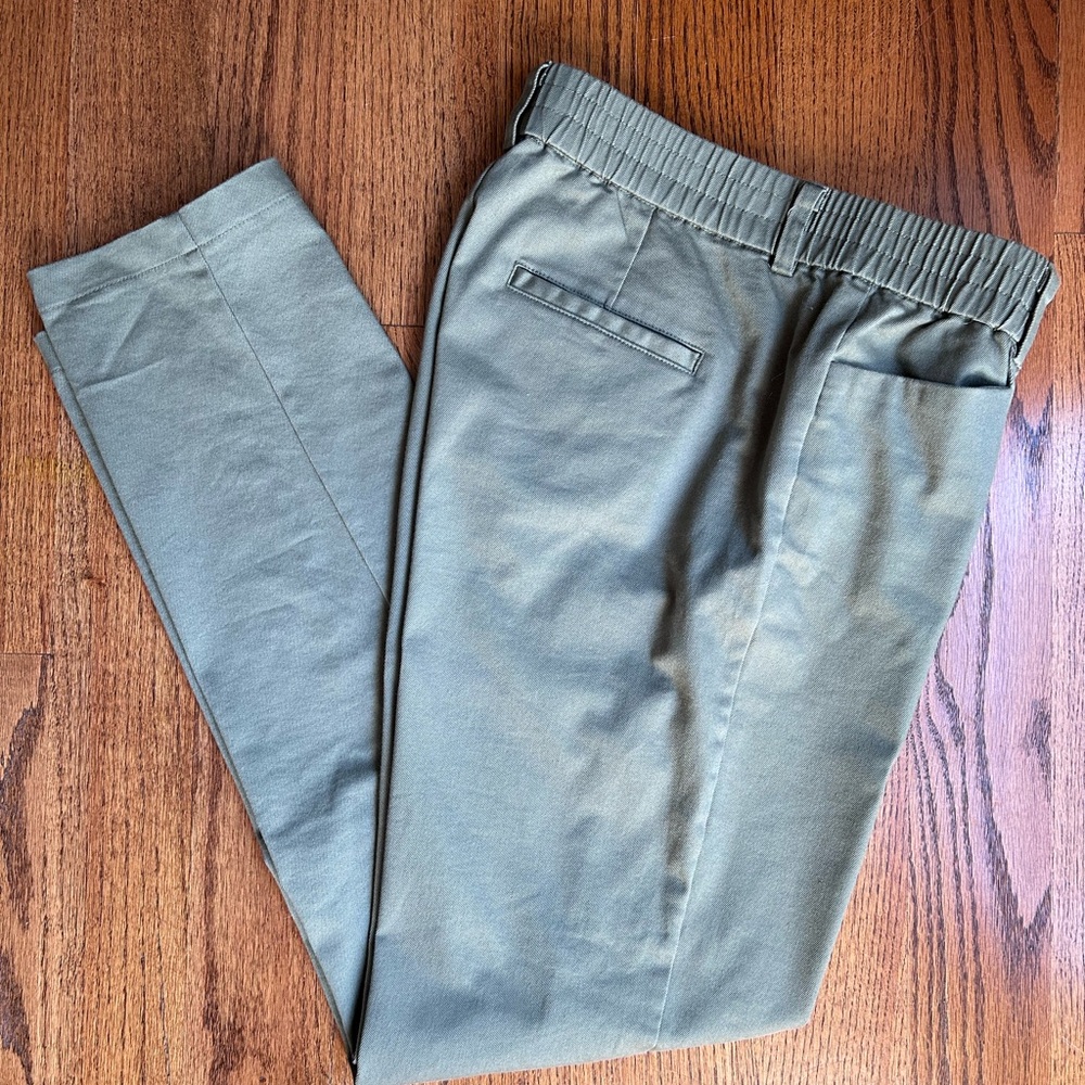 Wonderly Women's Elastic Waistband Straight Leg Pants - Picture 3 of 11
